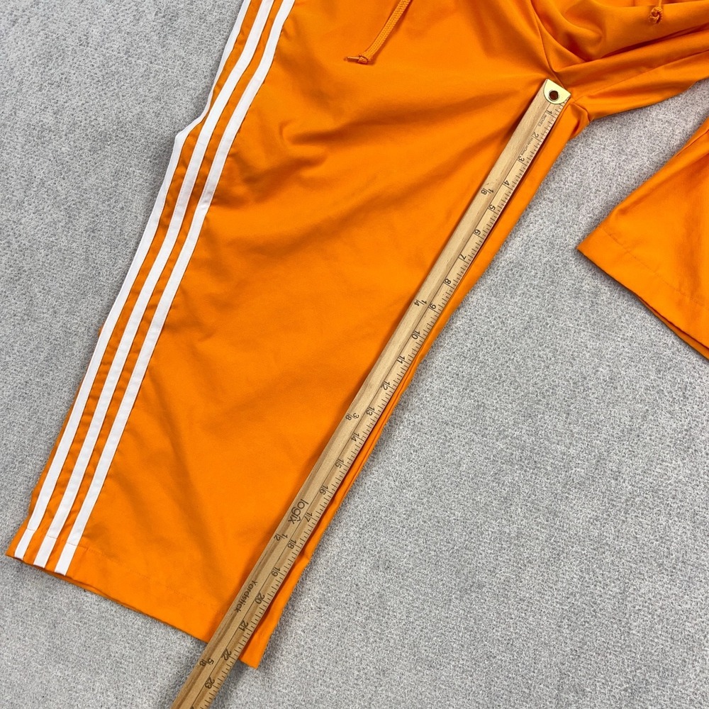 Vintage Adidas Pants Women Medium Tennessee Orange Cropped Baggy Y2K 2000s - Picture 8 of 14